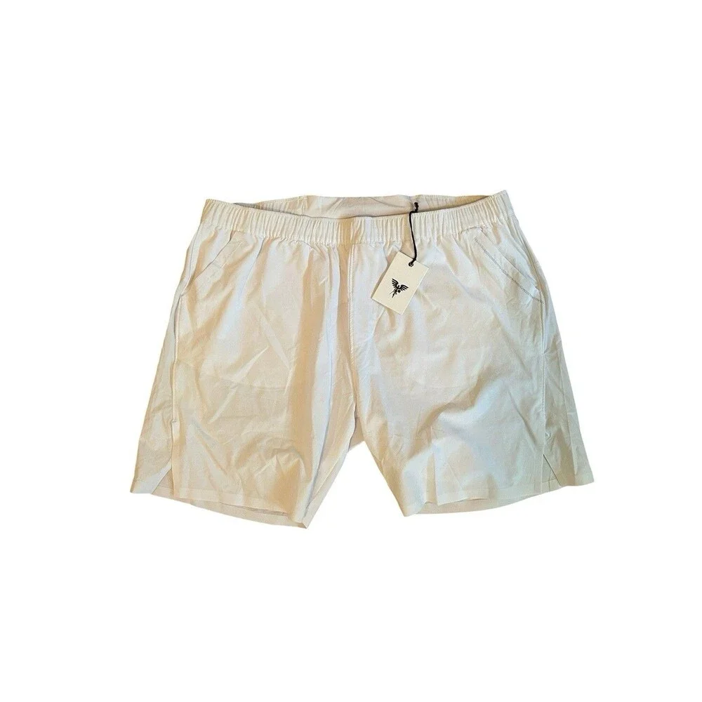 Sigrun Tennis Match Shorts Mens XL White Lightweight Performance Stretch